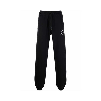Black Cotton Joggers (Workout Pants)