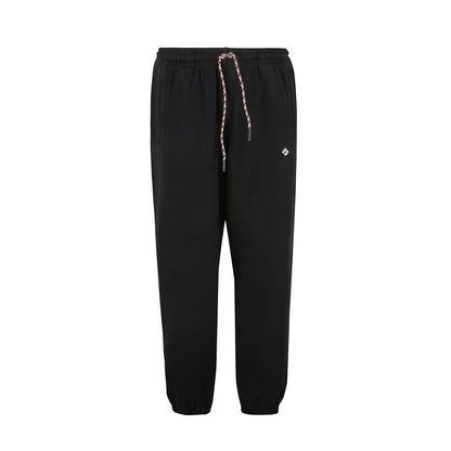 Black Cotton Joggers (Workout Pants)