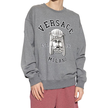 Gray Cotton Sweatshirt