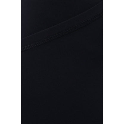 Blue Polyamide Leggings