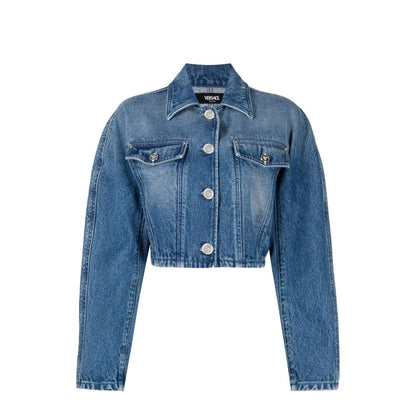 Blue Cotton Denim Jacket