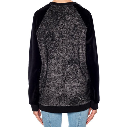 Black Elastane Sweatshirt