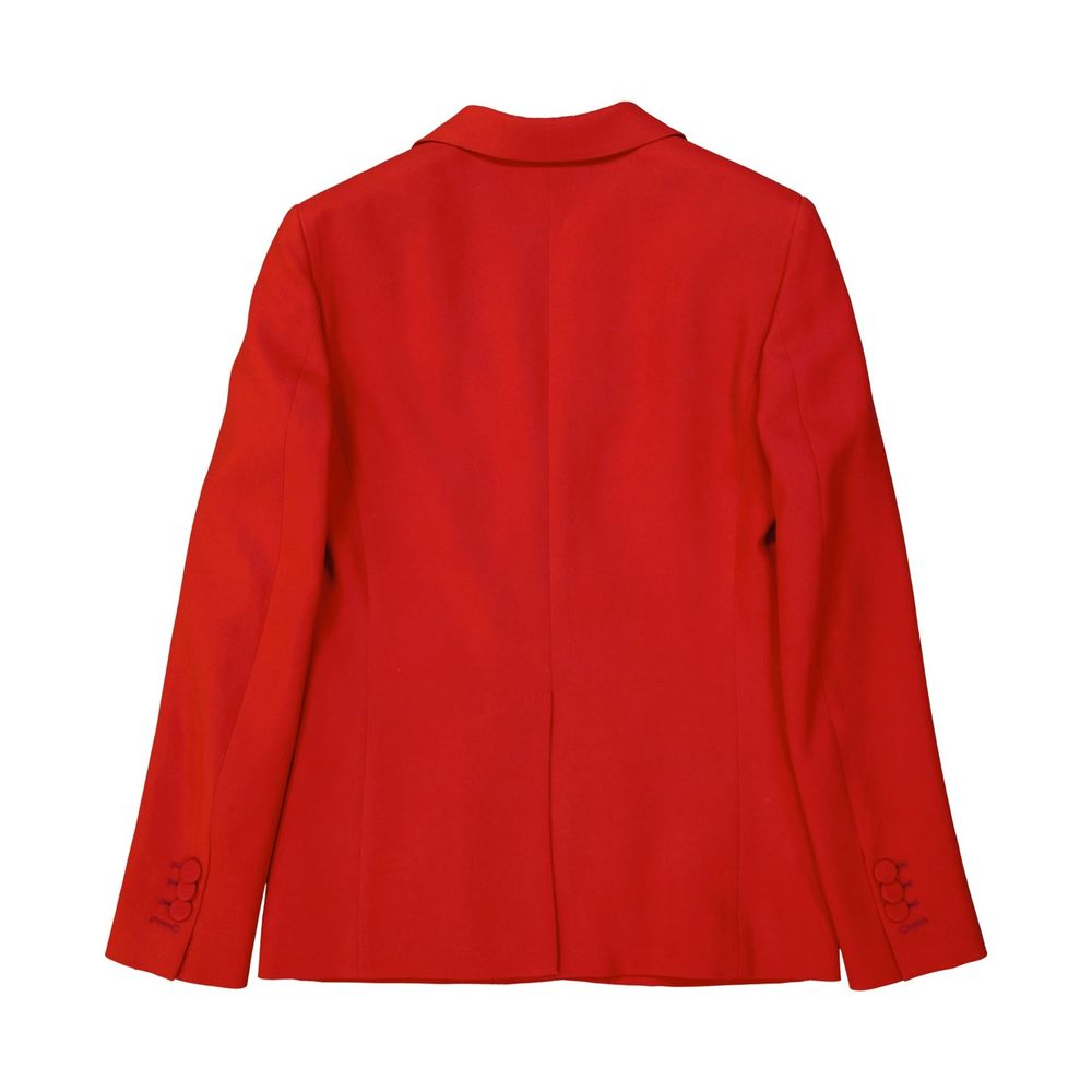 Red Viscose Coat