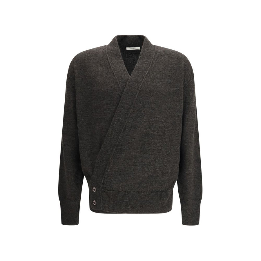 Brown Marabou Cardigan