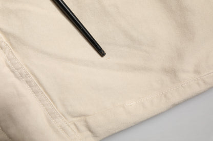 Beige Skinny Fit Mid Waist Men Denim Jeans