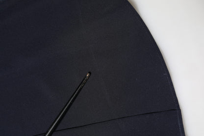 Blue Collared Long Sleeves Dress Shirt Top