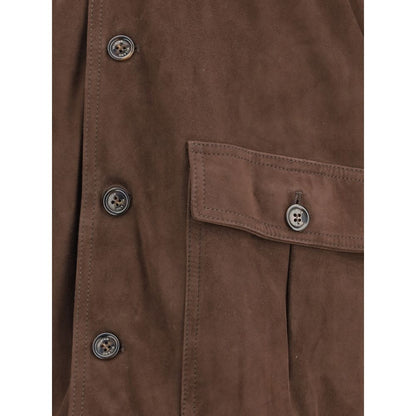 Brown Goatskin Clothing