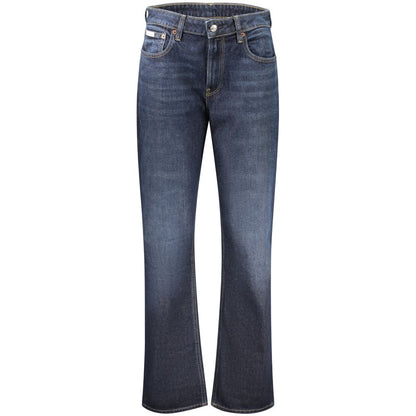 Blu Cotton Women Jeans