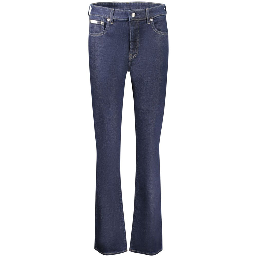Blu Cotton Women Jeans