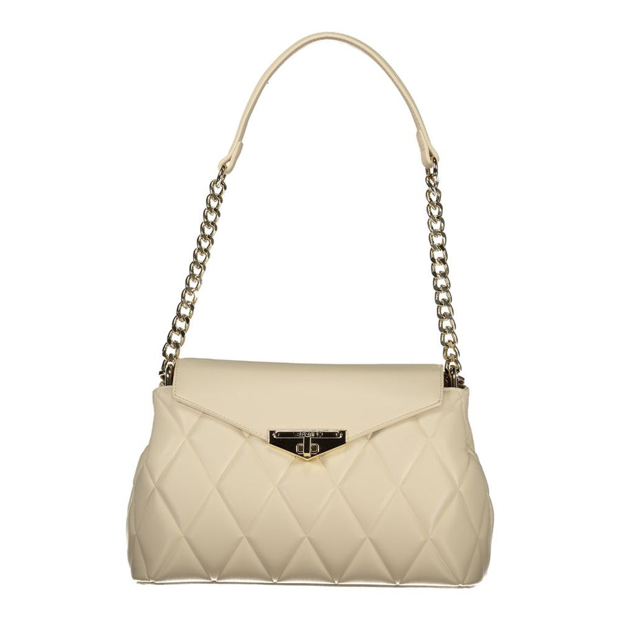 Beige Polyethylene Handbag