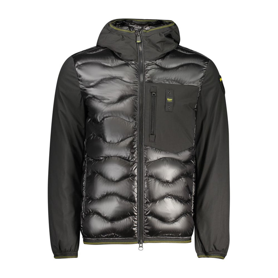 Black Polyamide Jackets & Coat