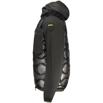 Black Polyamide Jackets & Coat