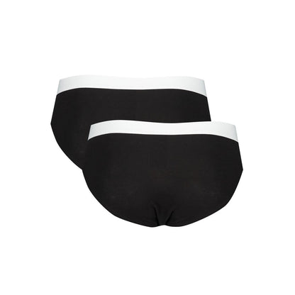 Black Cotton Underwear