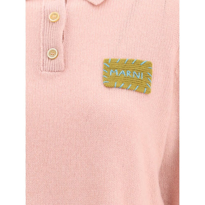 Multicolor Cashmere Polo Shirt