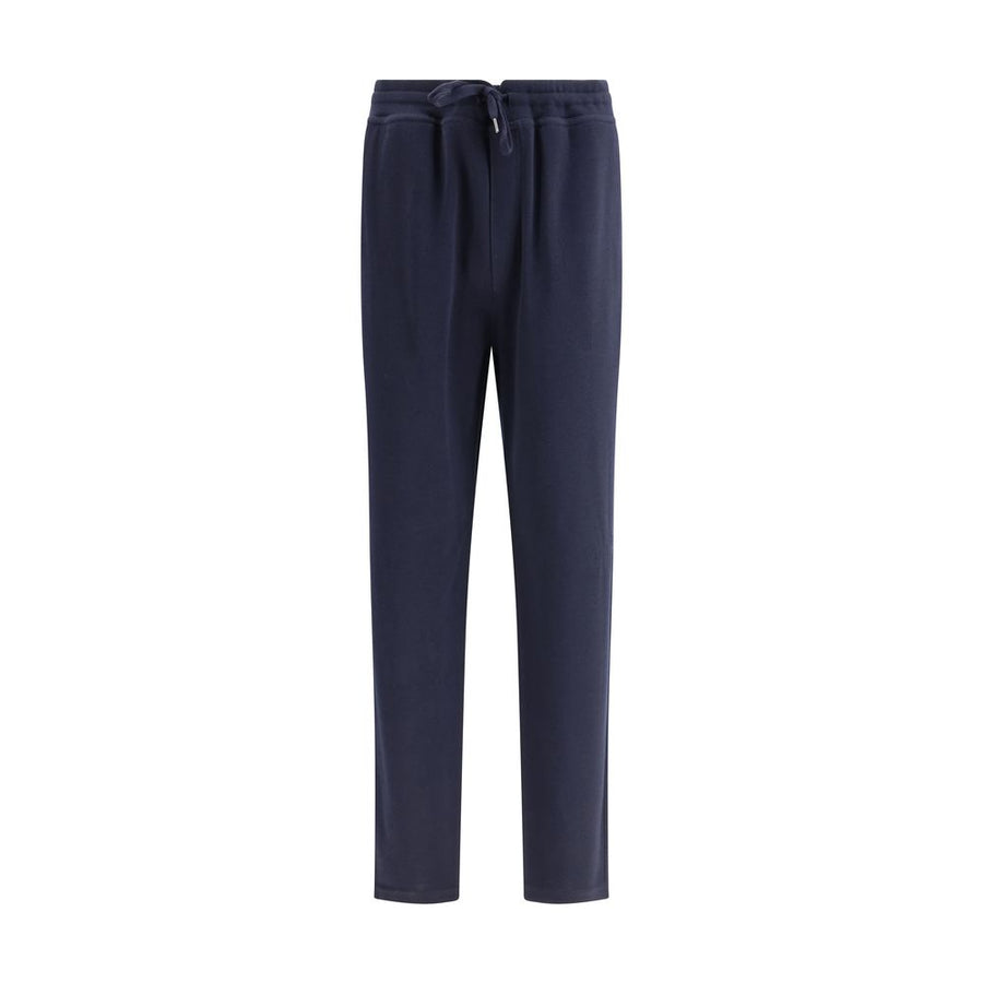 Blue Cashmere Casual Pants