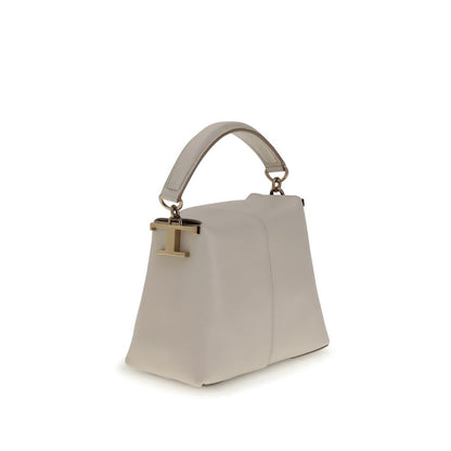 White Calf Leather Bos Taurus Shoulder Bag