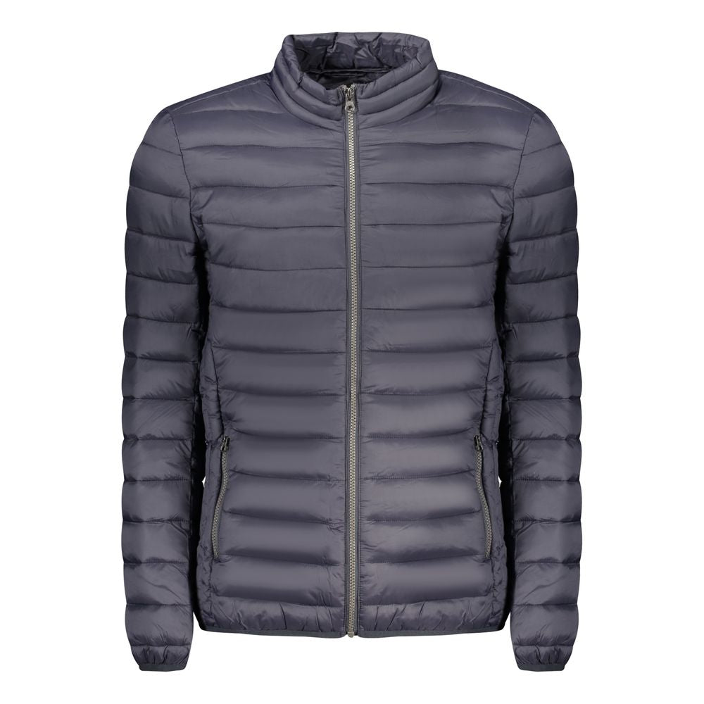 Blue Polyamide Jackets & Coat