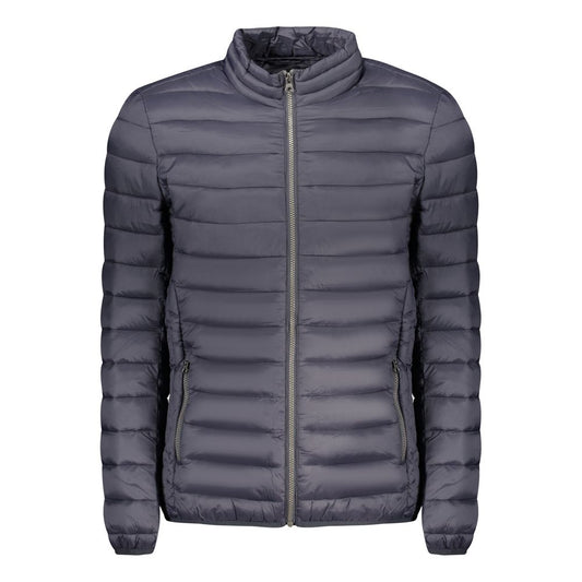 Blue Polyamide Jackets & Coat