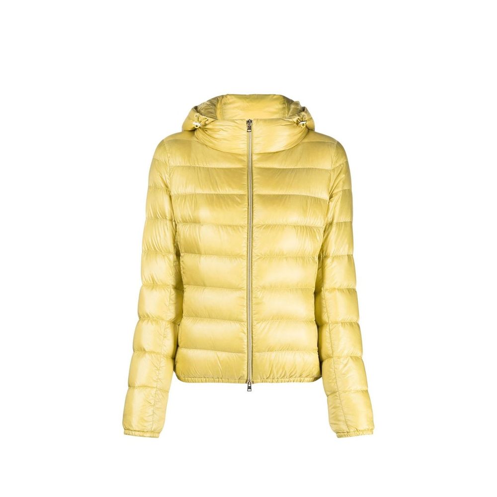 Yellow Polyamide Shell Jacket