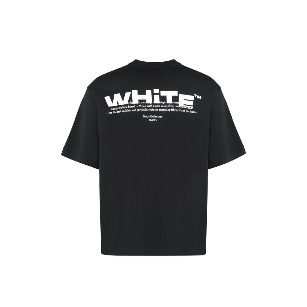 Black Cotton T-Shirt