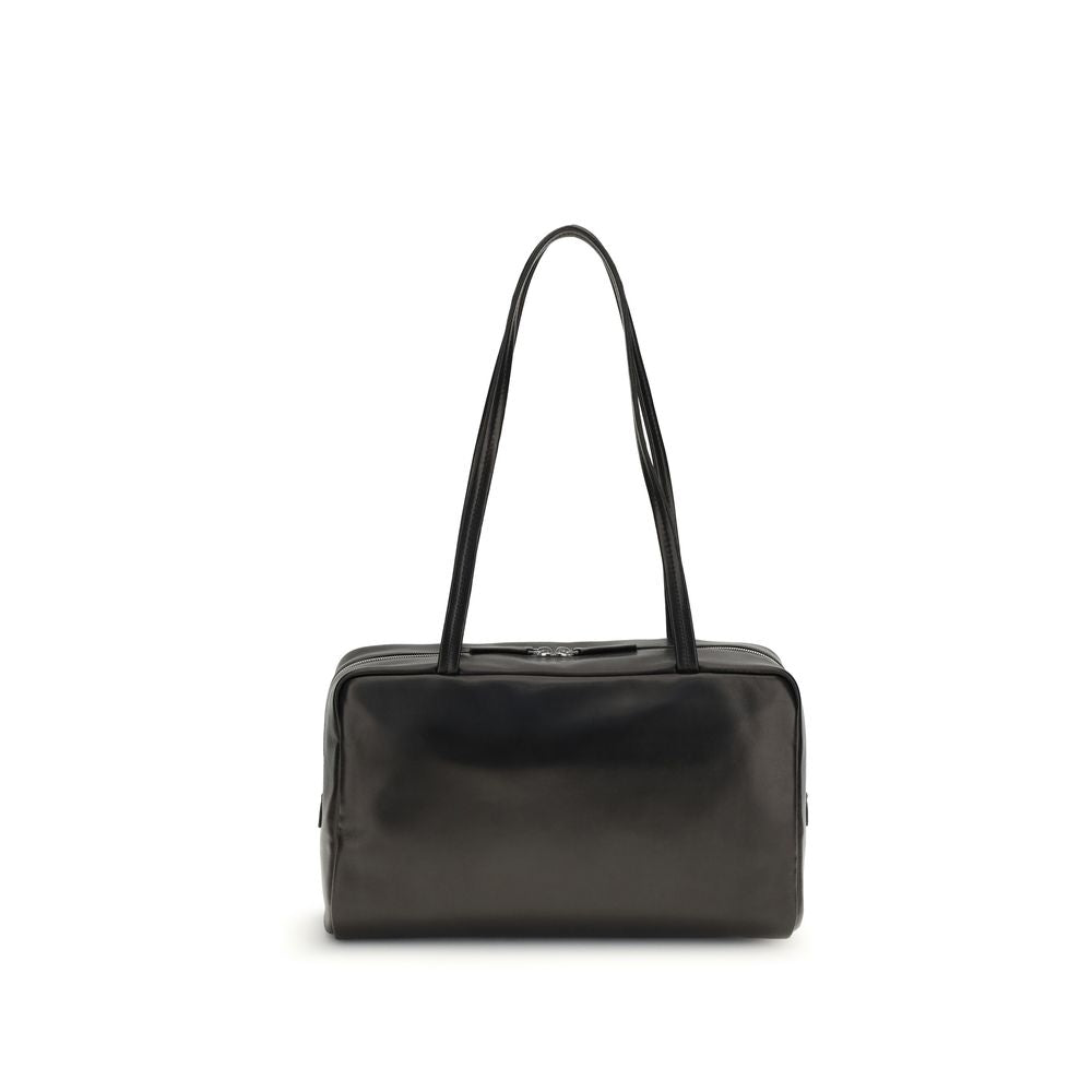 Black Calf Leather Bos Taurus Shoulder Bag