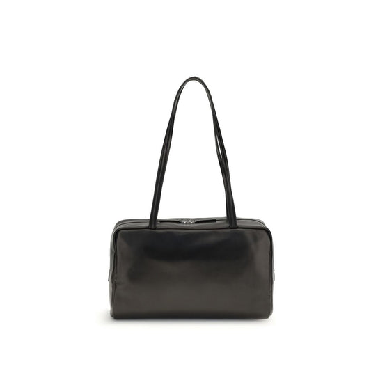 Black Calf Leather Bos Taurus Shoulder Bag