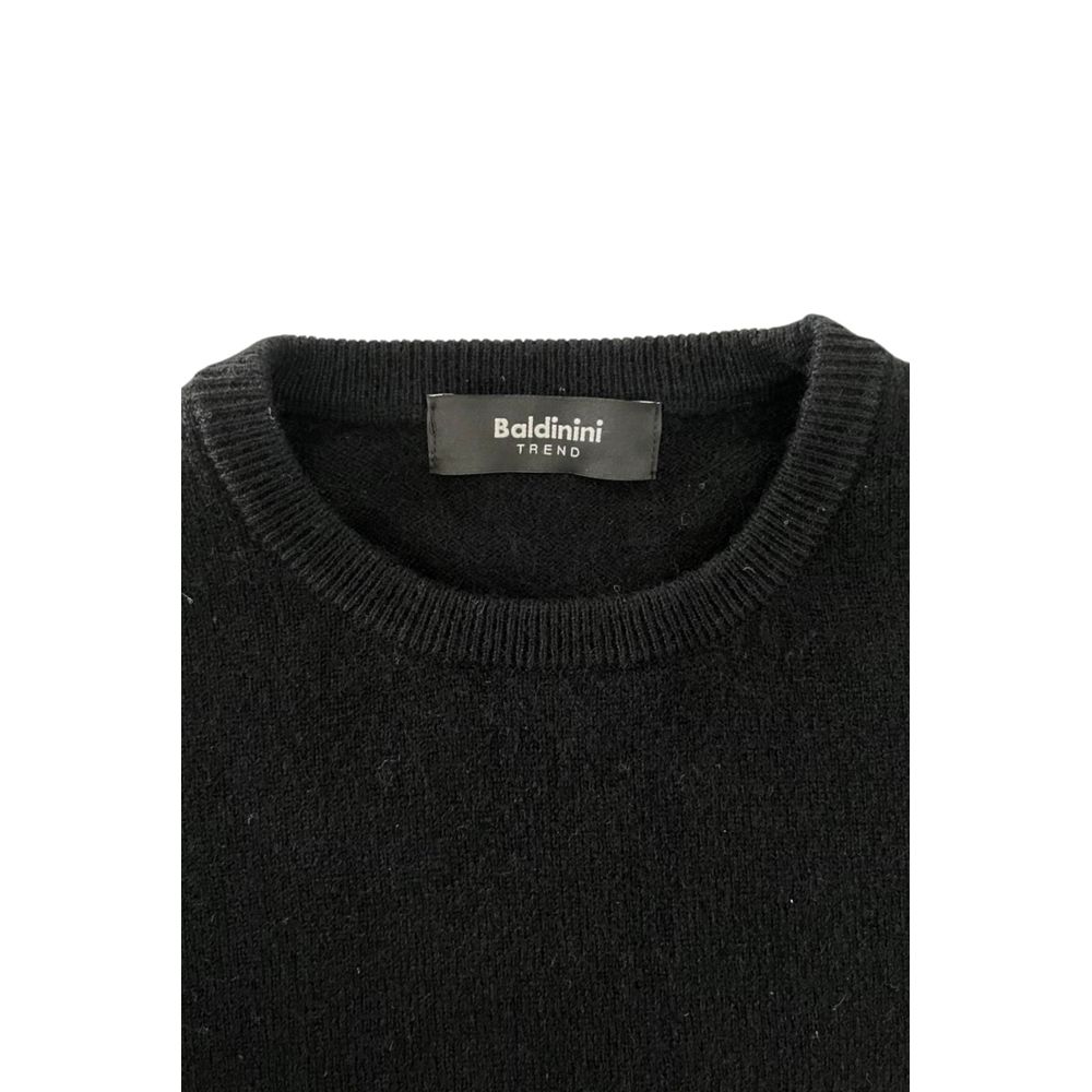 Black Cashmere Men Sweater
