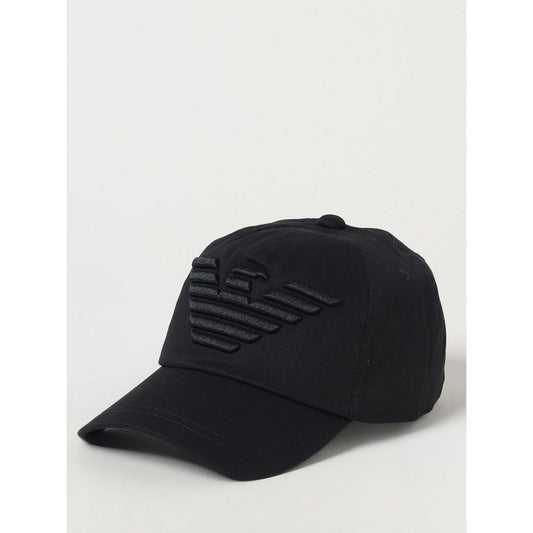 Black Cotton Cap (Baseball Hat)