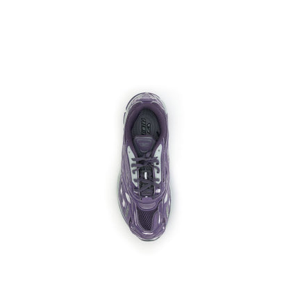 Purple Polyethylene Athletic Sneakers