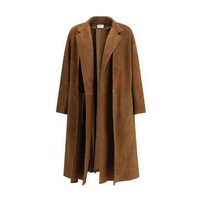 Brown Lamb Leather Coat