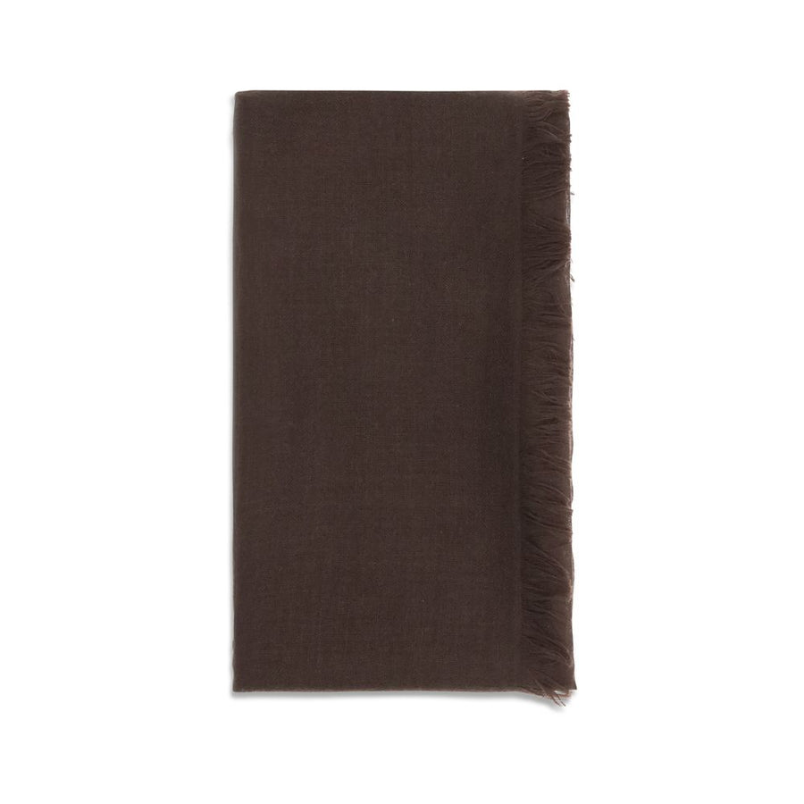 Brown Cashmere Scarf