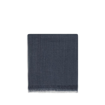Blue Cashmere Scarf