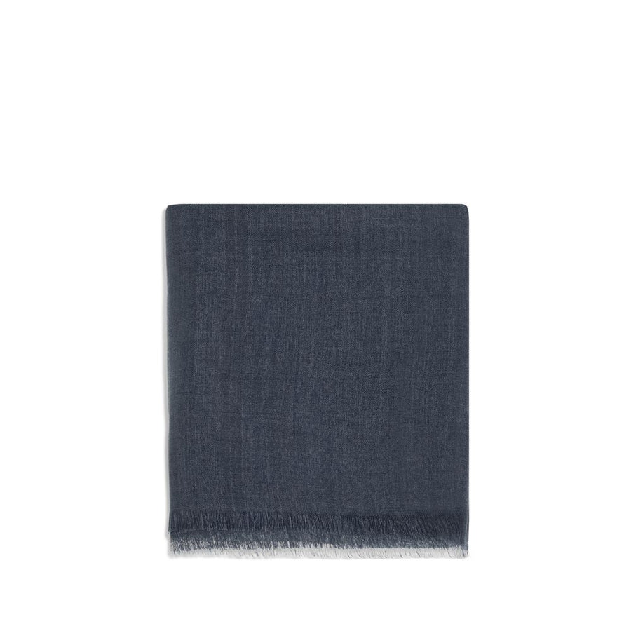 Blue Cashmere Scarf