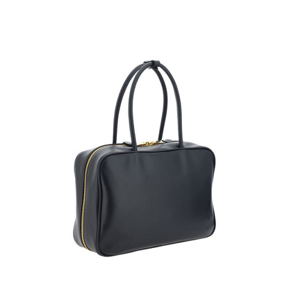 Black Calf Leather Bos Taurus Handbag