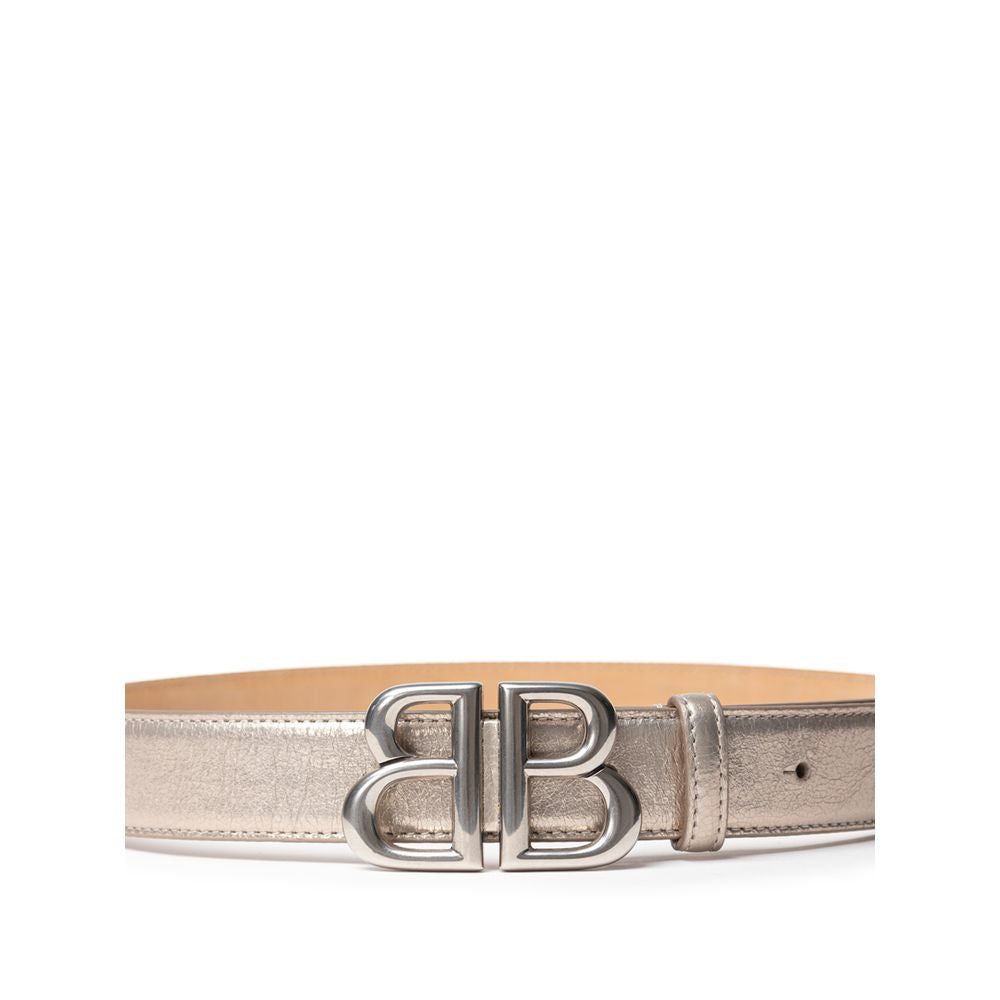 Gold Leather Regular Belt