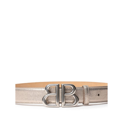 Gold Leather Regular Belt