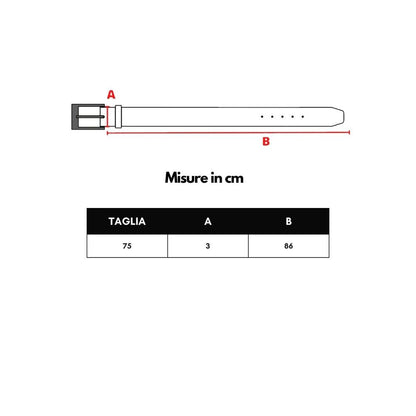 Gold Leather Regular Belt