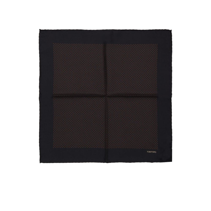 Black Silk Pocket Square