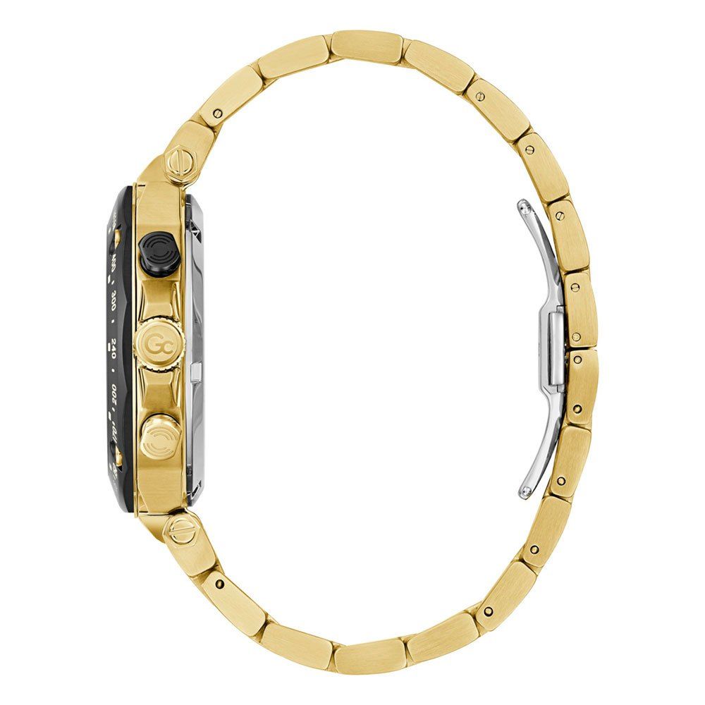 Gold Stainless Steel Sport Watch