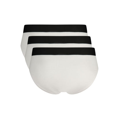 White Cotton Men Brief