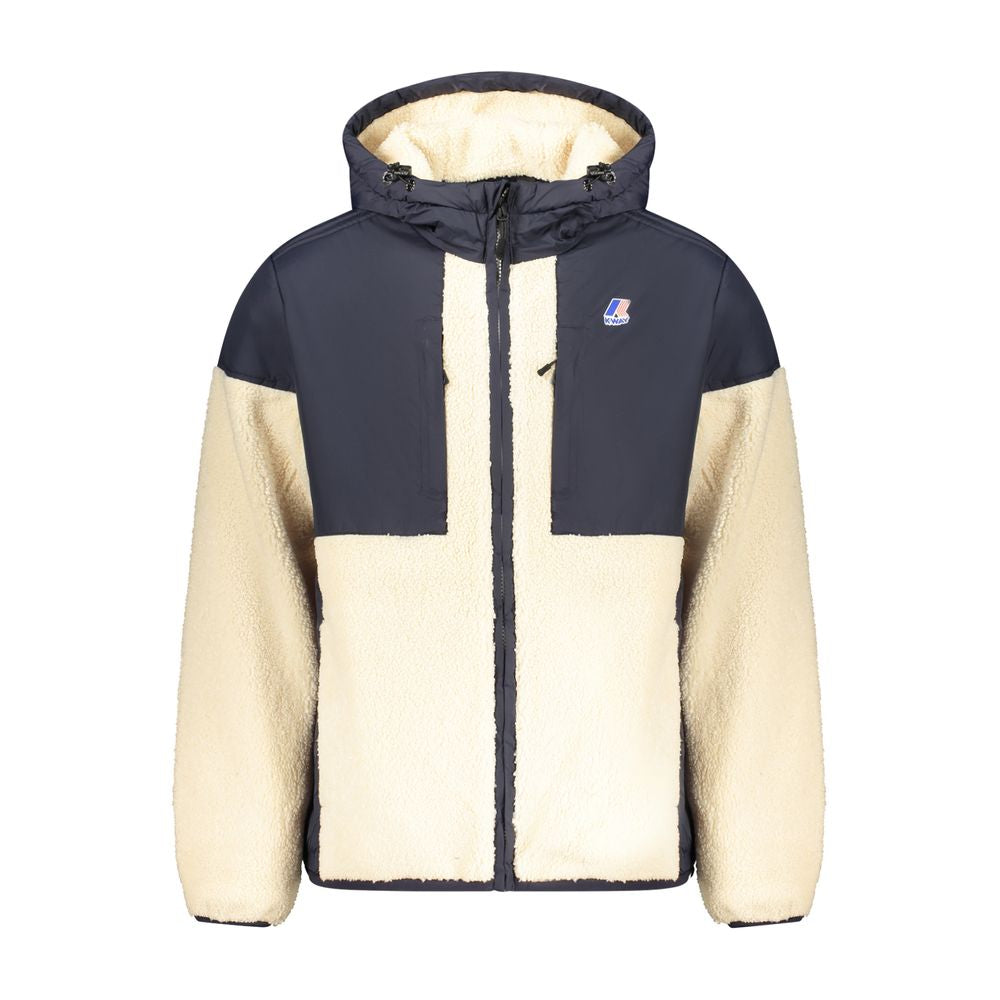 Blue Polyamide Men Jacket