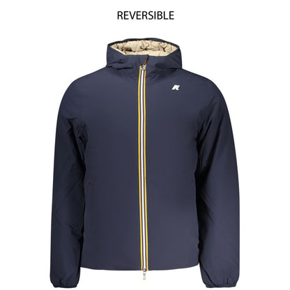 Blue Nylon Jackets & Coat