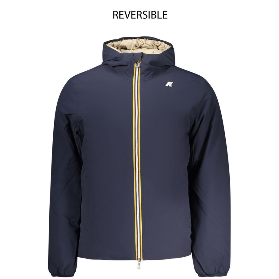 Blue Nylon Jackets & Coat