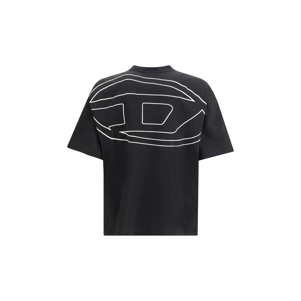Black Cotton T-Shirt