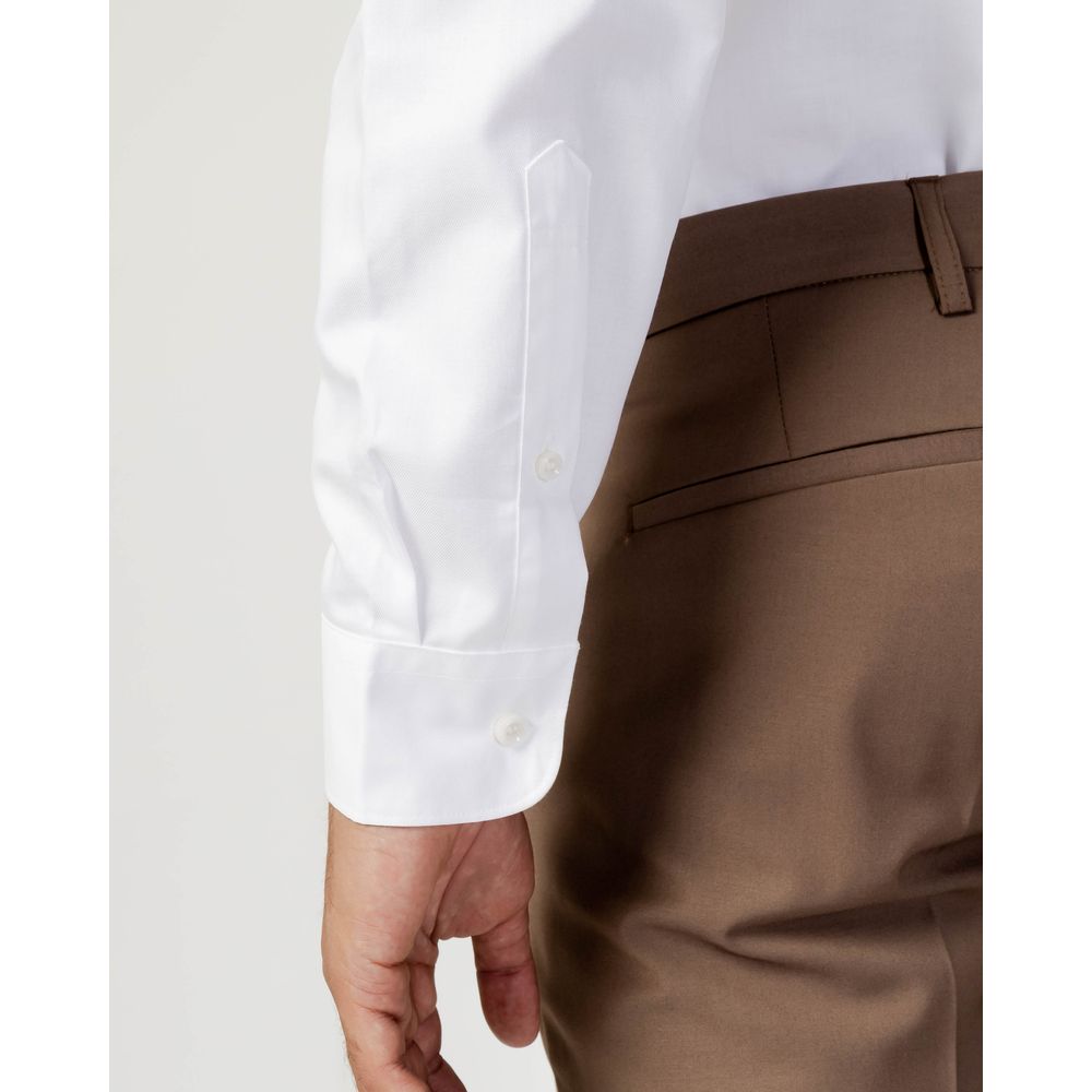 White Cotton Dress Shirt