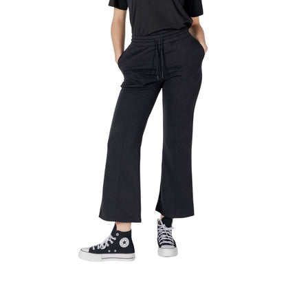 Black Cotton Joggers (Workout Pants)
