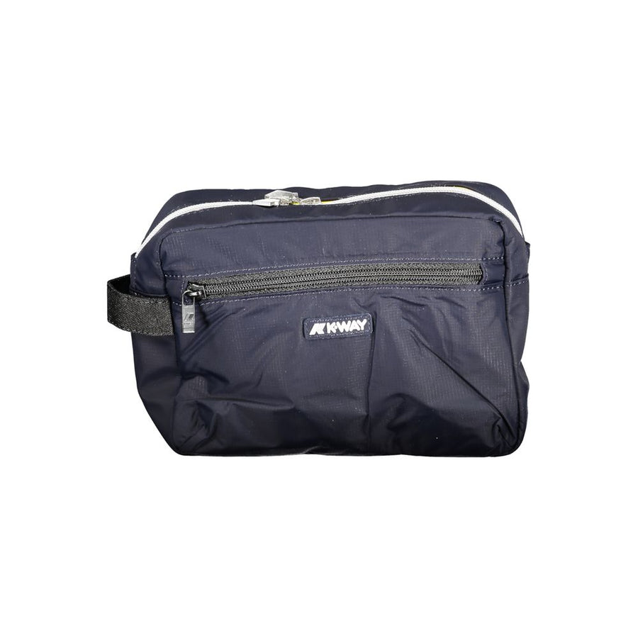Blue Polyester Toiletry Bag
