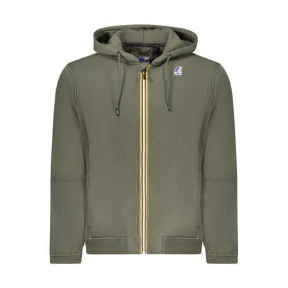 Green Cotton Men Sweater