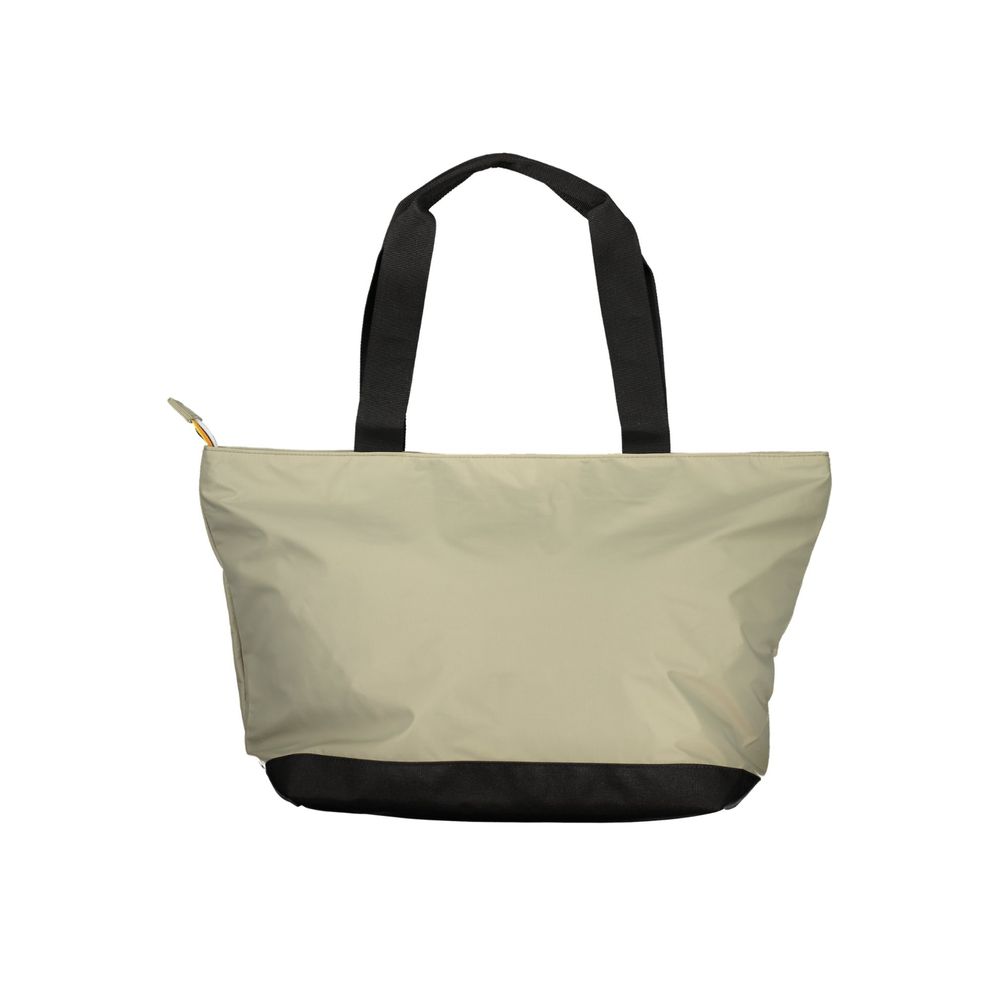 Gray Polyester Women Handbag