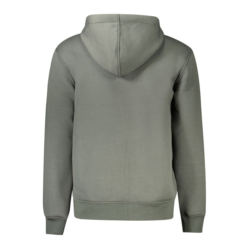 Green Polyester Men's Jacket